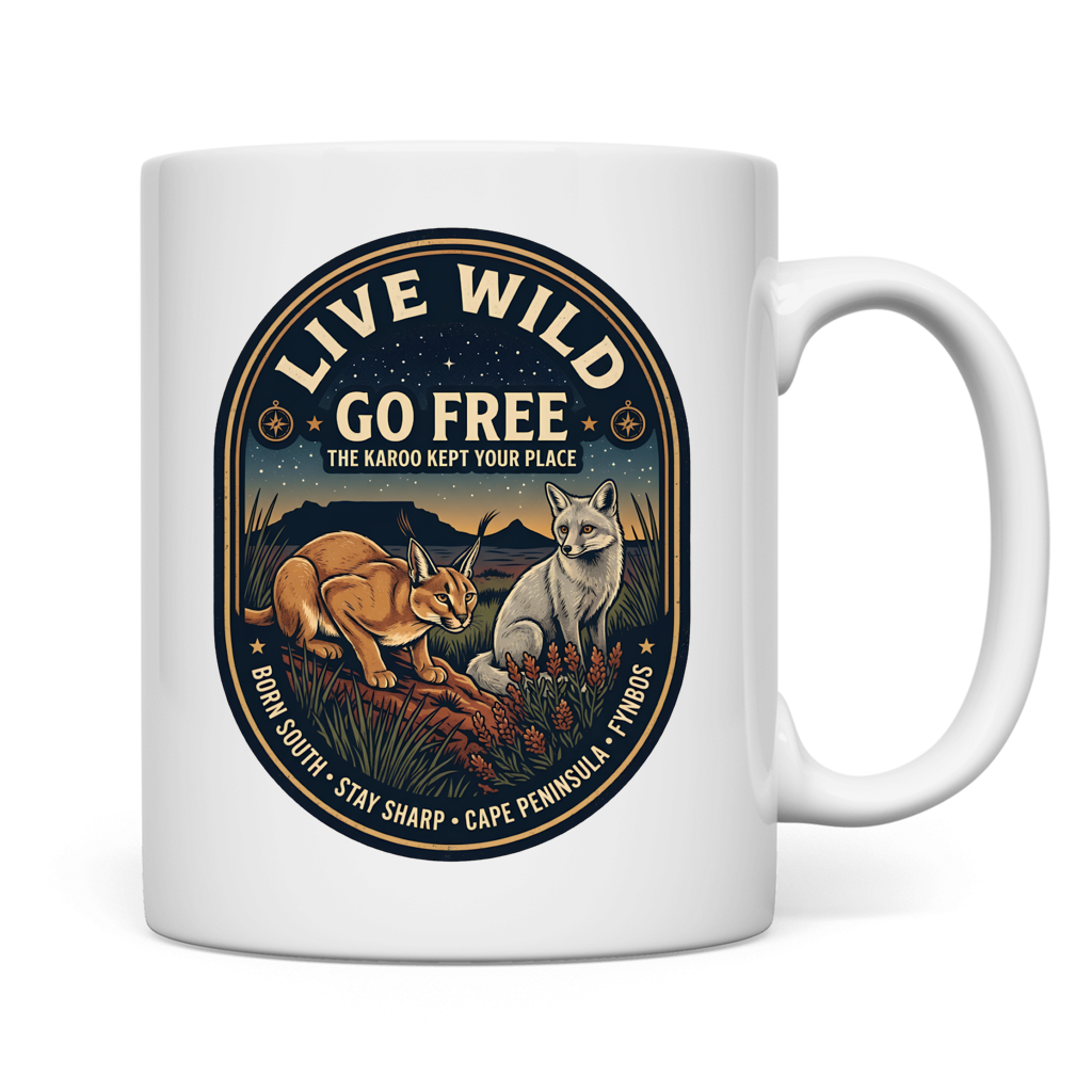 Tasse LIVE WILD Caraca / Fox