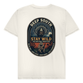 Herren T-Shirt STAY WILD Porcupine / Baboon