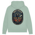 Damen Premium Bio Hoodie STAY WILD Porcupine / Baboon
