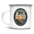 Emaille Tasse Cold Trail Caracas / Leopard