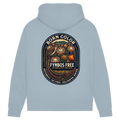 Damen Premium Bio Hoodie FYNBOS FREE Sunbird