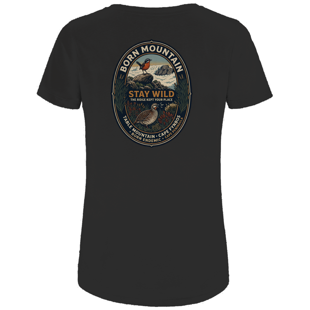 Damen Premium Bio T-Shirt STAY WILD Endemic Life