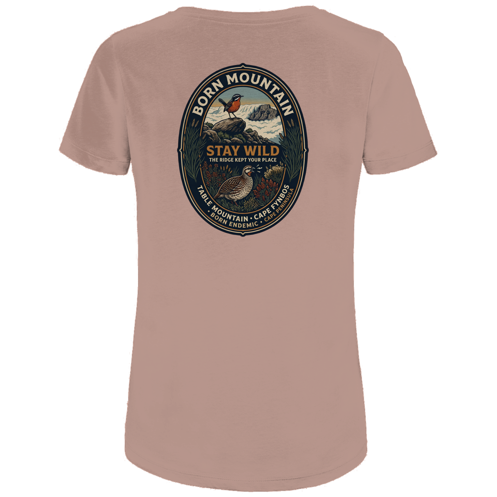 Damen Premium Bio T-Shirt STAY WILD Endemic Life