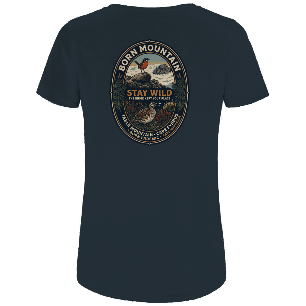 Damen Premium Bio T-Shirt STAY WILD Endemic Life