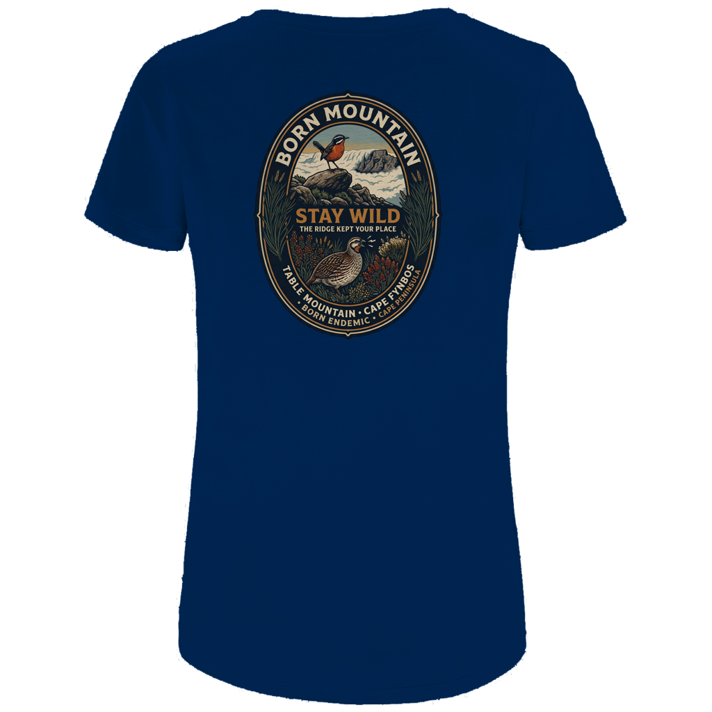 Damen Premium Bio T-Shirt STAY WILD Endemic Life