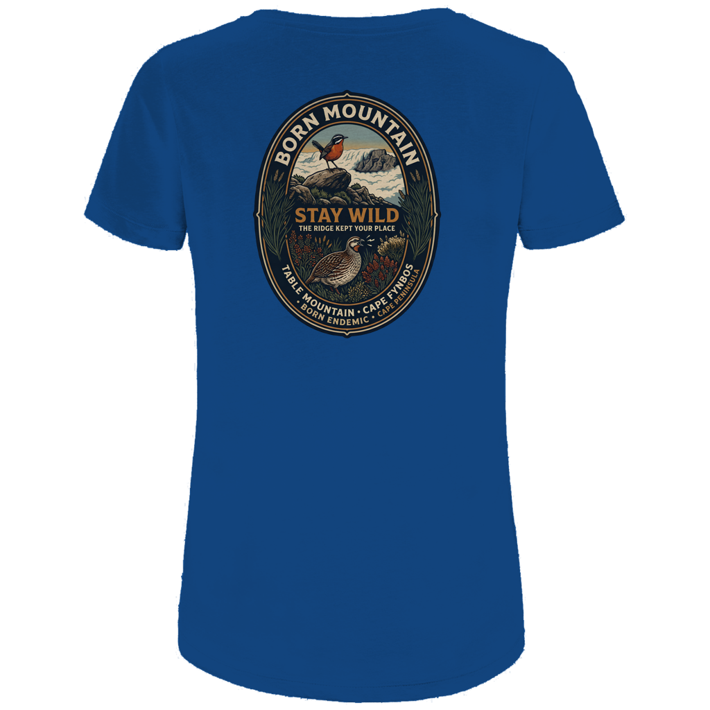 Damen Premium Bio T-Shirt STAY WILD Endemic Life
