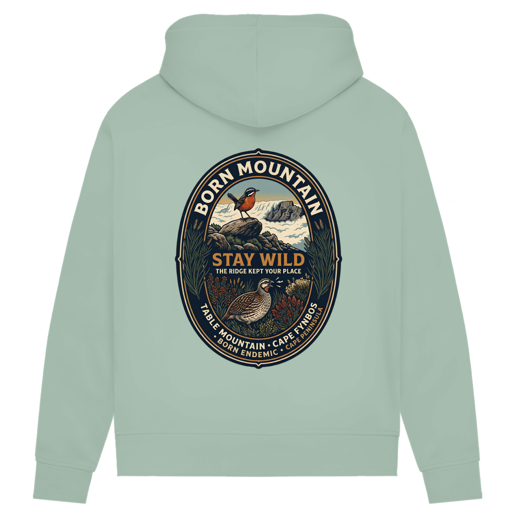 Damen Premium Bio Hoodie STAY WILD Endemic Life