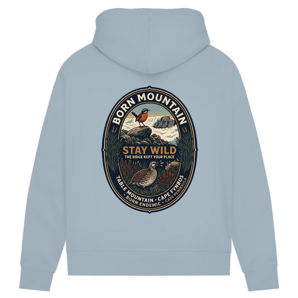 Damen Premium Bio Hoodie STAY WILD Endemic Life