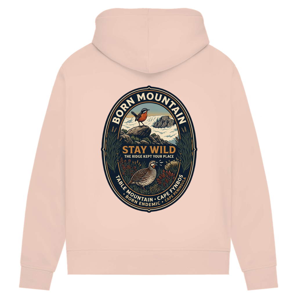 Damen Premium Bio Hoodie STAY WILD Endemic Life