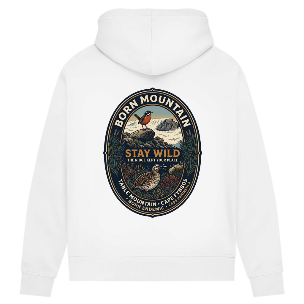 Damen Premium Bio Hoodie STAY WILD Endemic Life