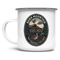 Emaille Tasse STAY WILD Endemic Life