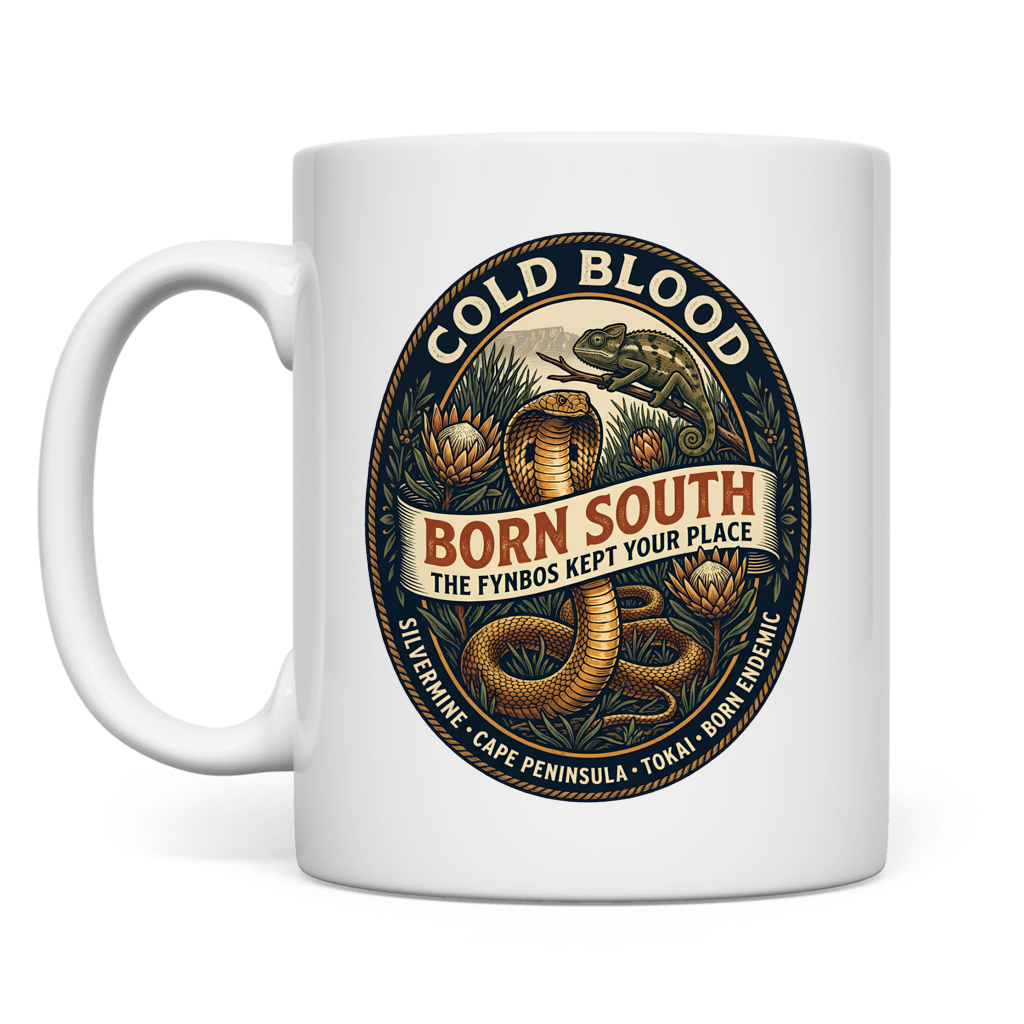 Tasse BORN SOUTH Cape Cobra / Tokai Chameleon