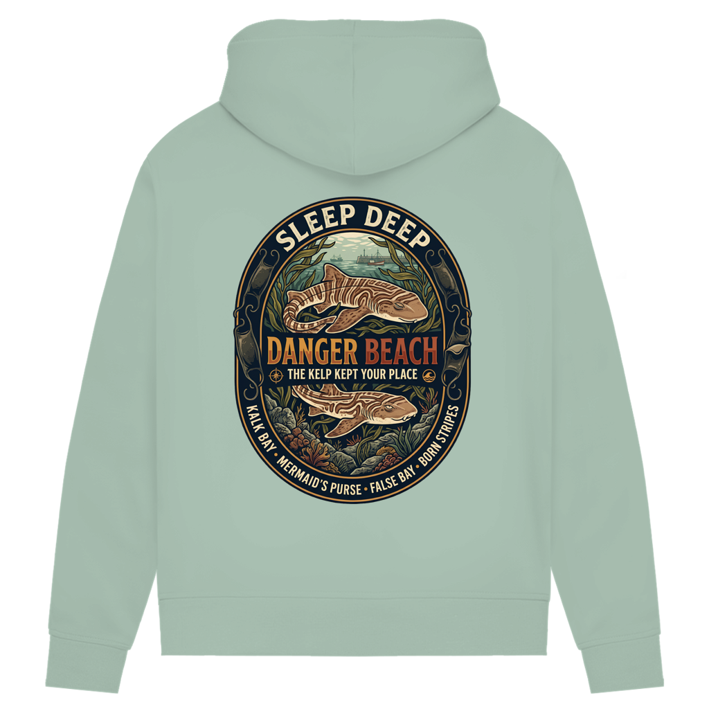 Damen Premium Bio Hoodie SLEEP DEEP Pyjama Sharks
