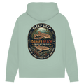 Damen Premium Bio Hoodie SLEEP DEEP Pyjama Sharks