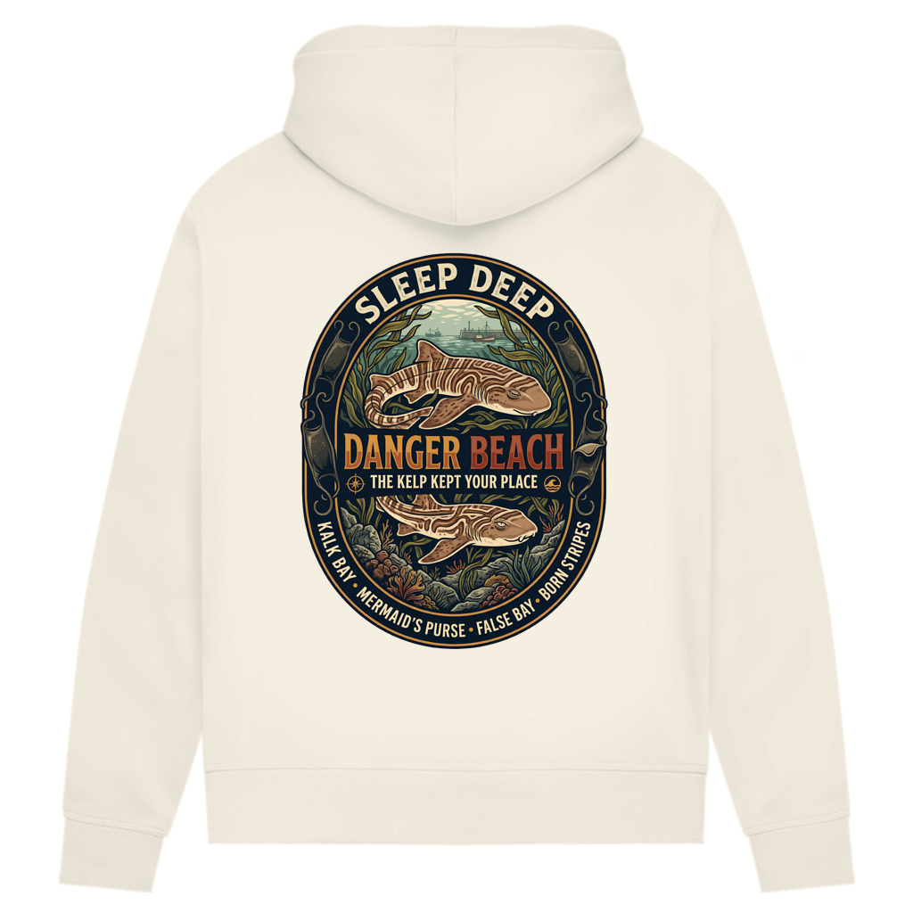 Damen Premium Bio Hoodie SLEEP DEEP Pyjama Sharks
