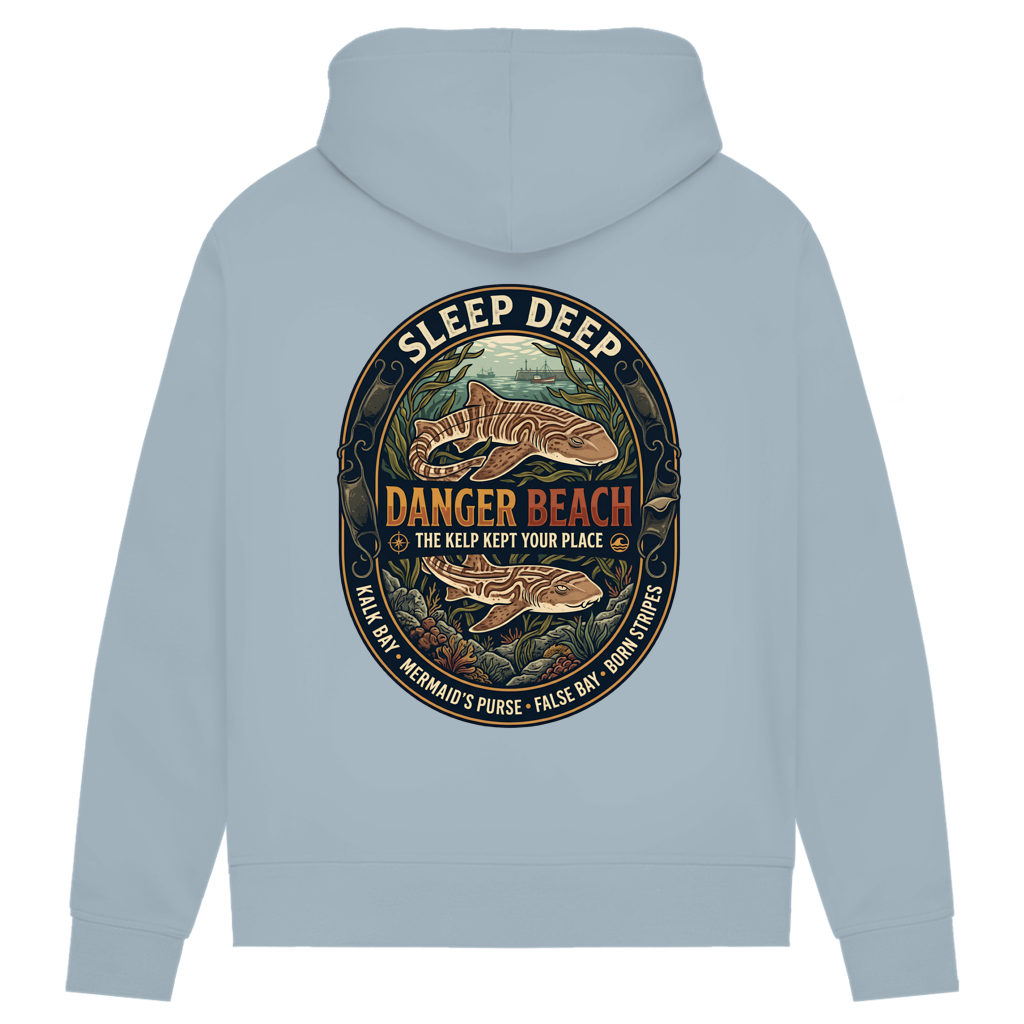 Damen Premium Bio Hoodie SLEEP DEEP Pyjama Sharks