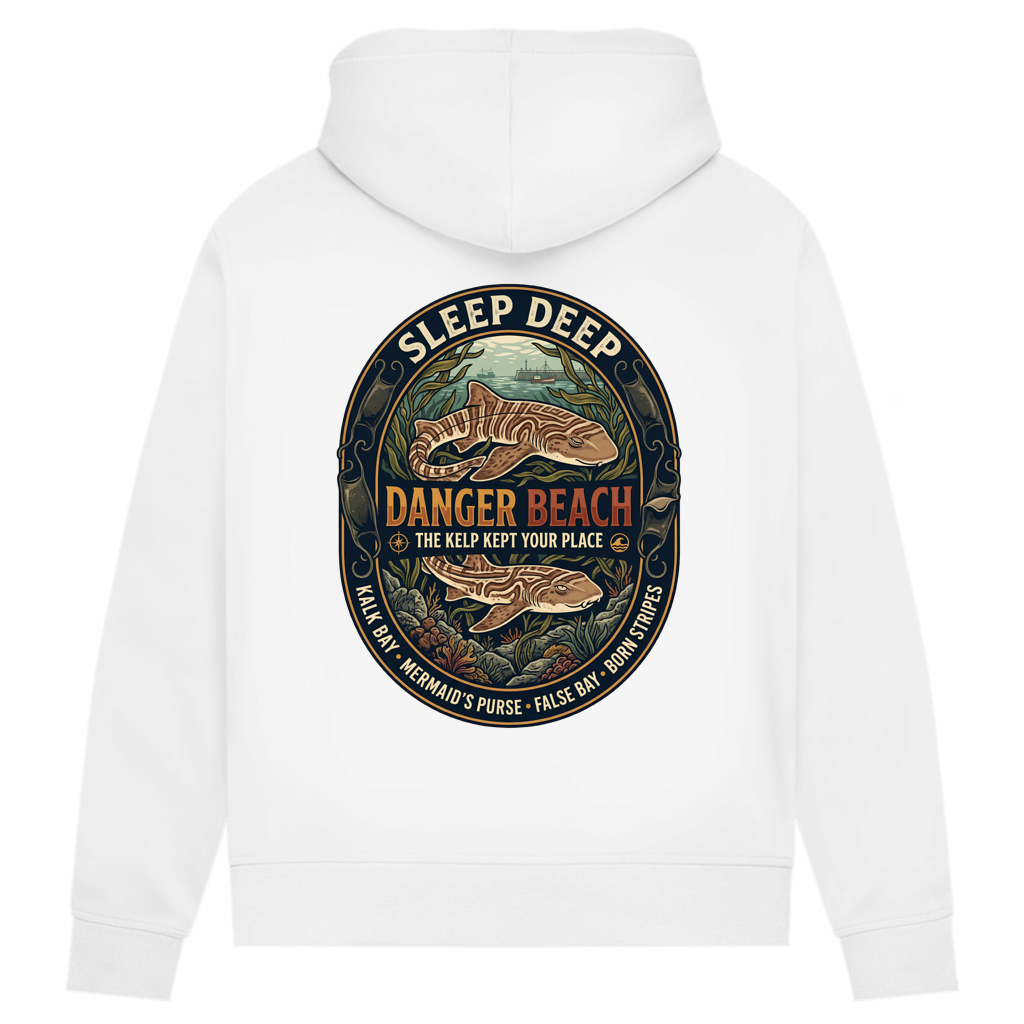 Damen Premium Bio Hoodie SLEEP DEEP Pyjama Sharks