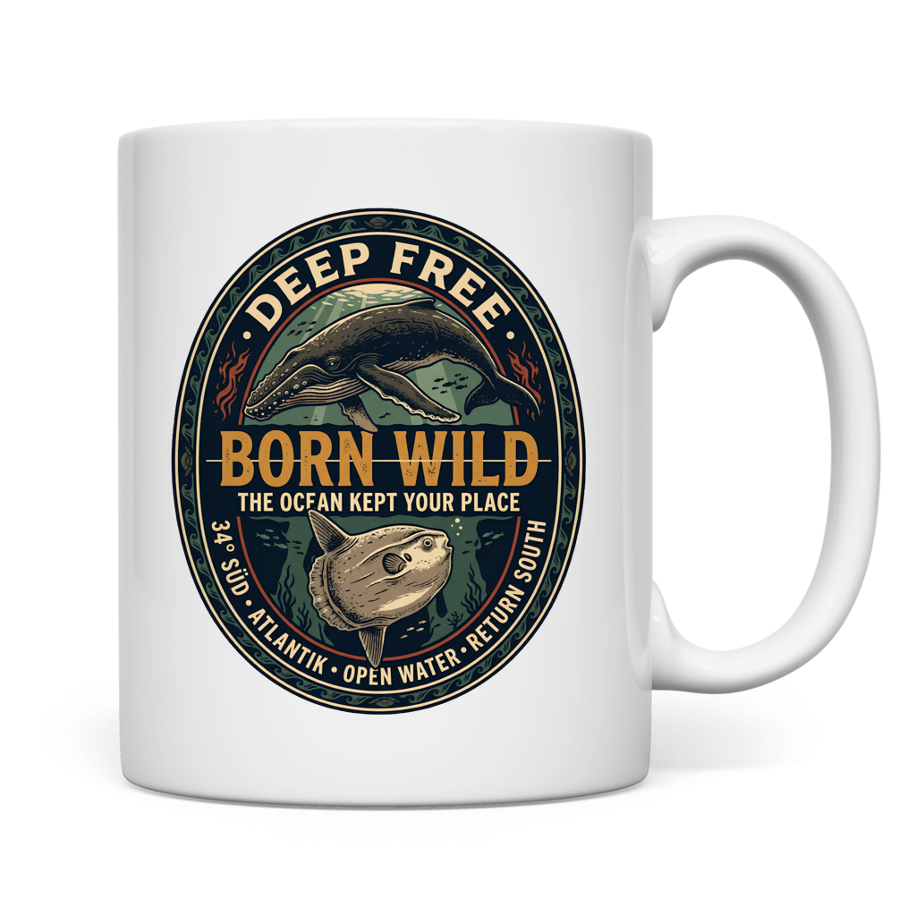Tasse Born Wild Humpback / Mola Mola