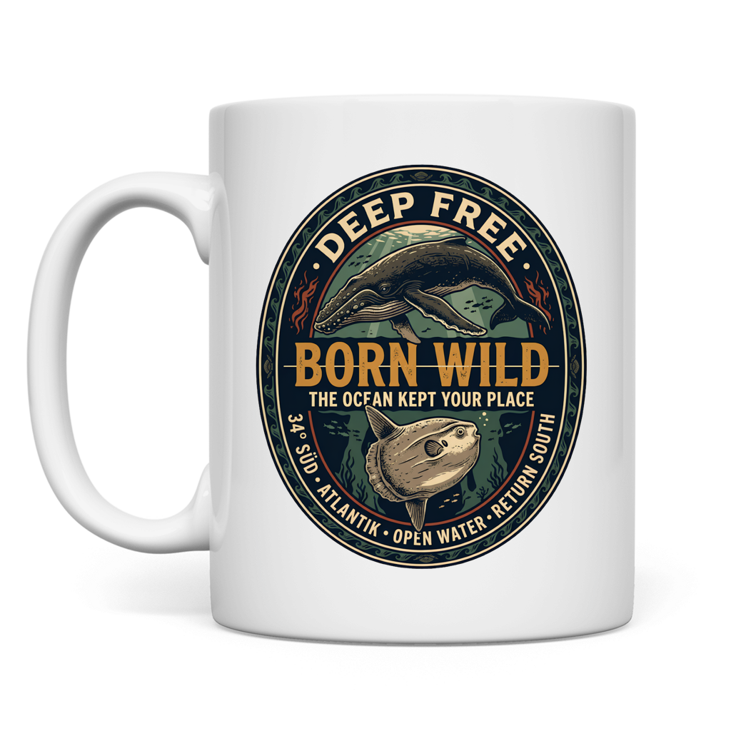 Tasse Born Wild Humpback / Mola Mola