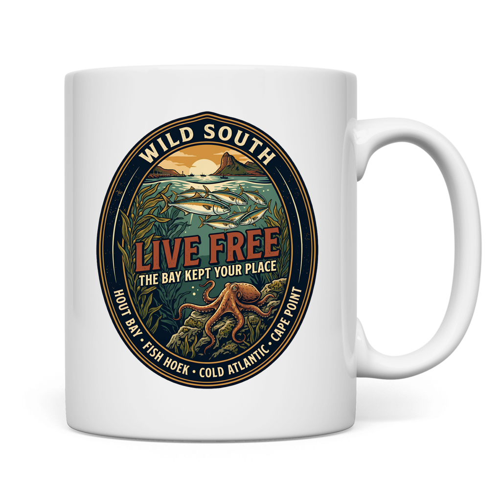 Tasse LIVE FREE Ocean Life