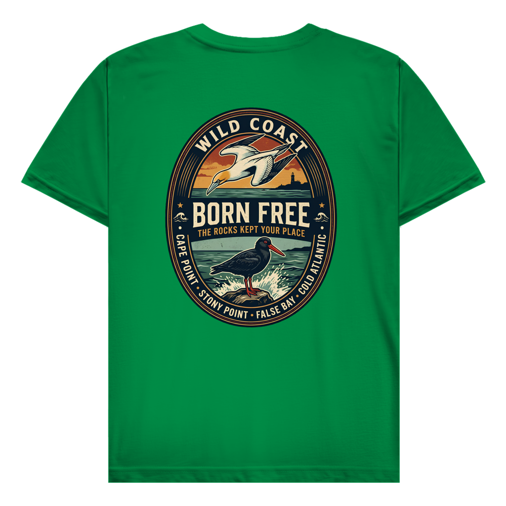 Herren T-Shirt BORN FREE Rock Lover
