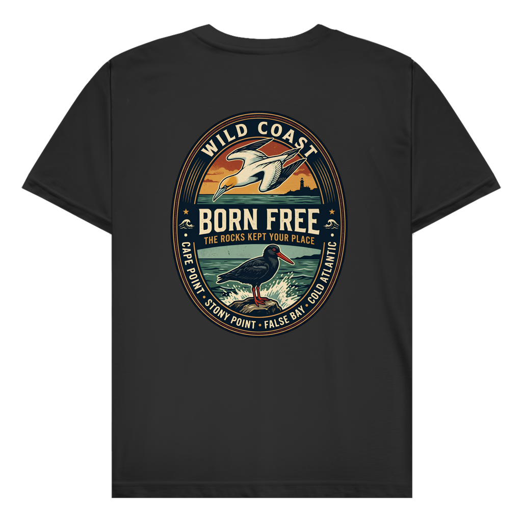 Herren T-Shirt BORN FREE Rock Lover