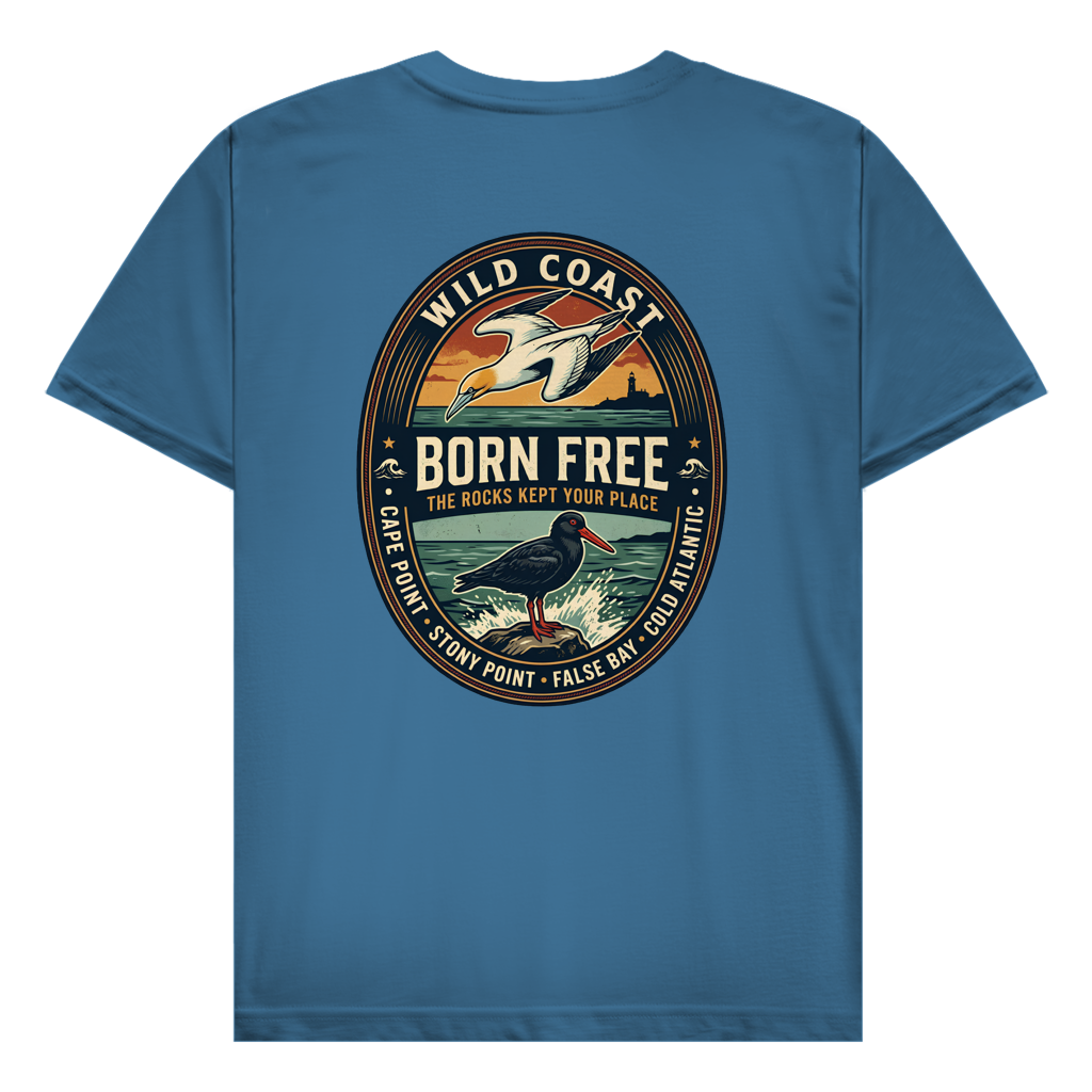 Herren T-Shirt BORN FREE Rock Lover