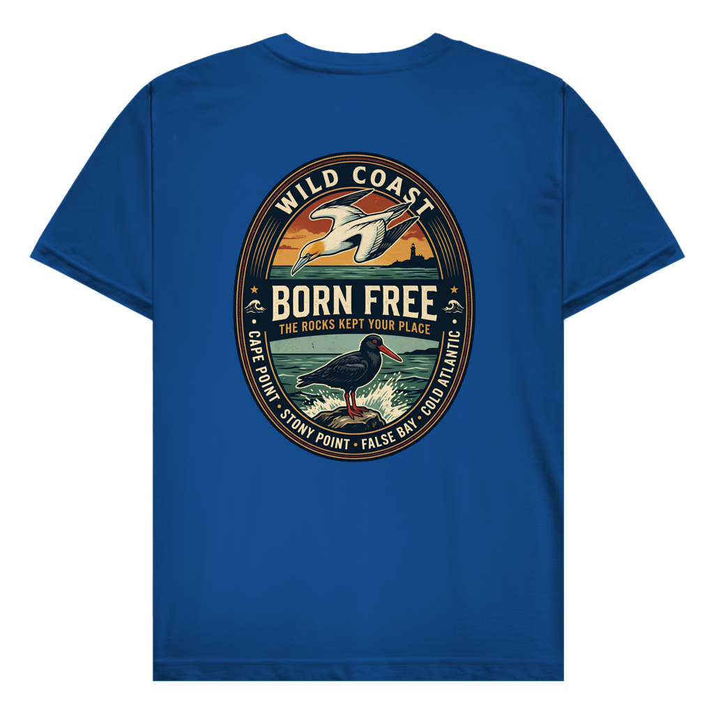 Herren T-Shirt BORN FREE Rock Lover