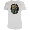 Damen Premium Bio T-Shirt BORN FREE Rock Lover