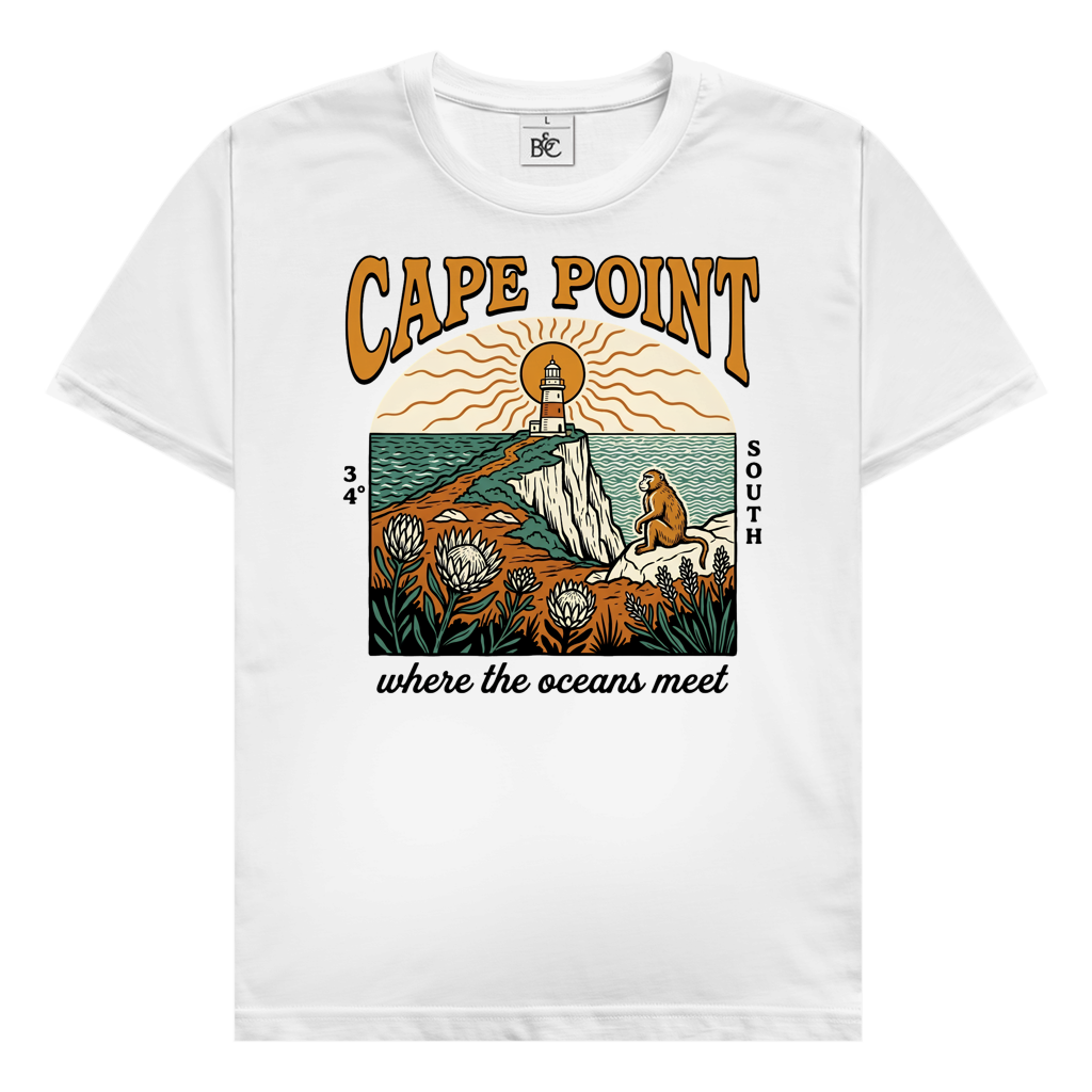 Herren T-Shirt 70s Cape Point