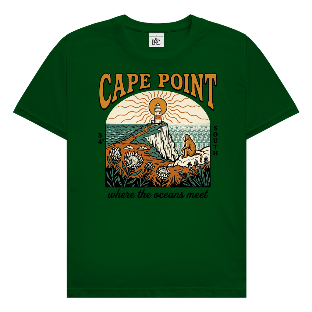 Herren T-Shirt 70s Cape Point