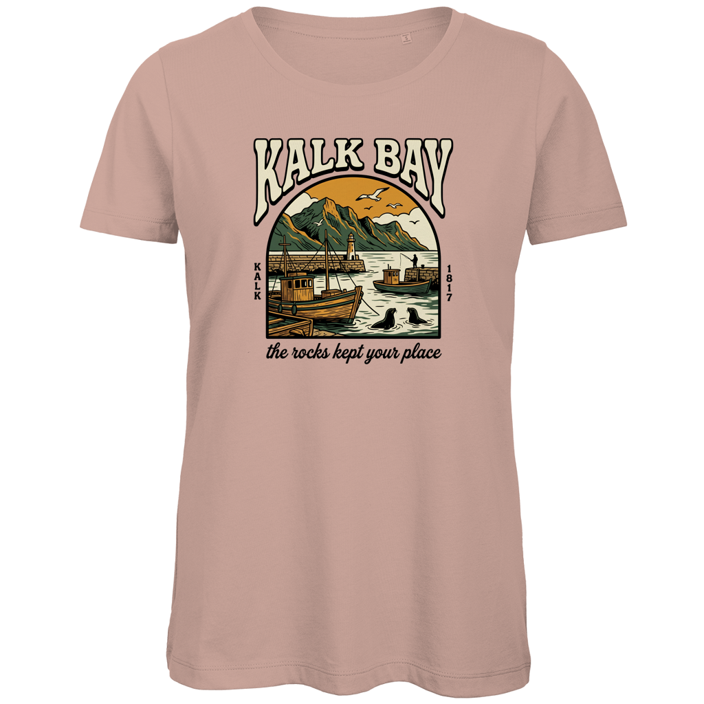 Damen Premium Bio T-Shirt 70s Kalk Bay