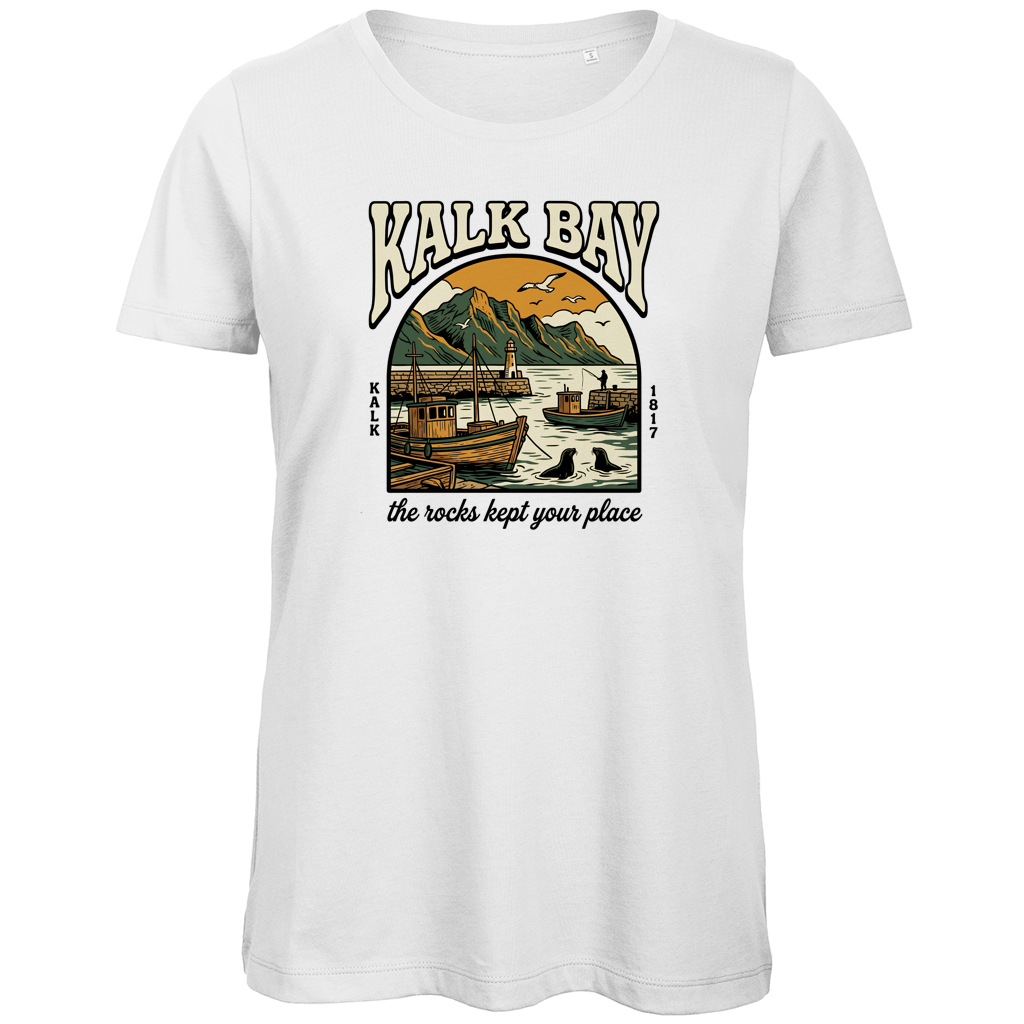 Damen Premium Bio T-Shirt 70s Kalk Bay