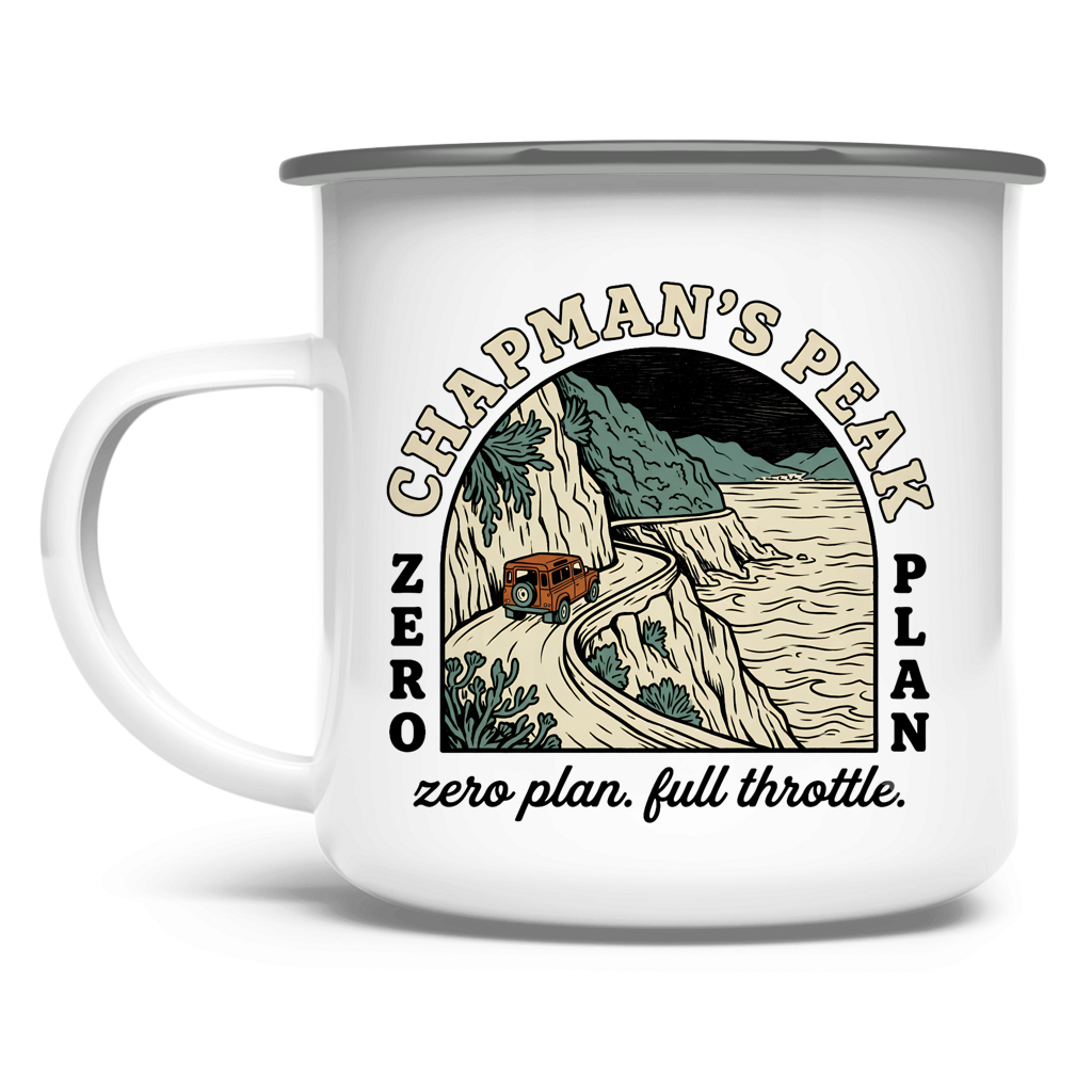 Emaille Tasse 70s Chapman's Peak