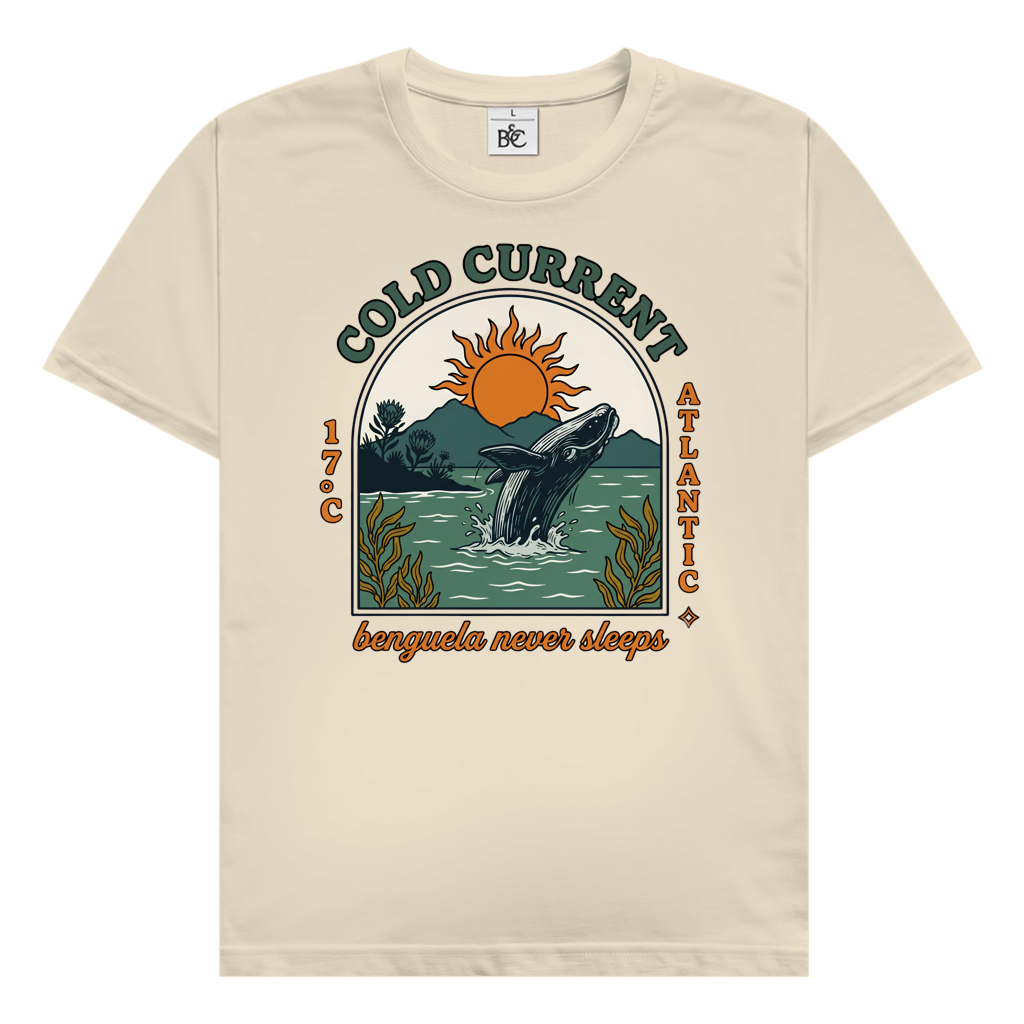 Herren T-Shirt 70s Cold Current