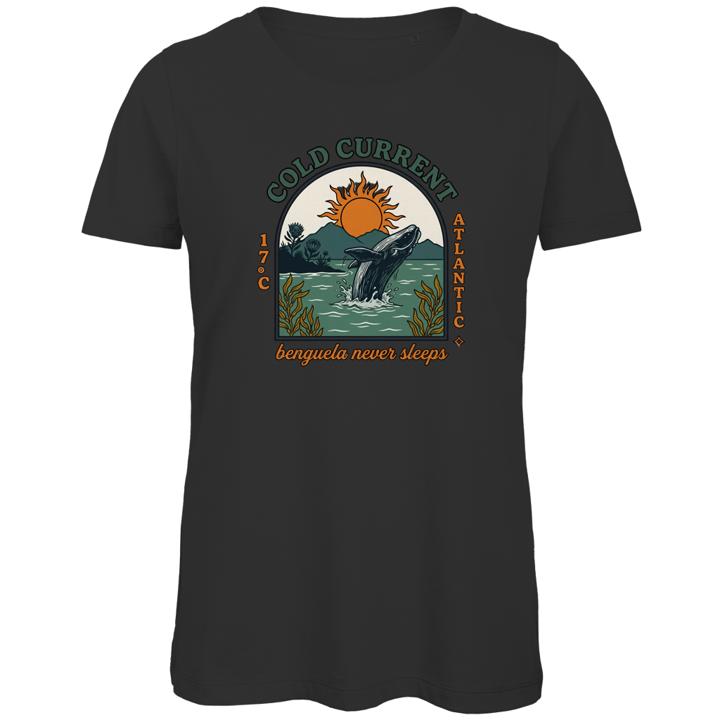 Damen Premium Bio T-Shirt 70s Cold Current