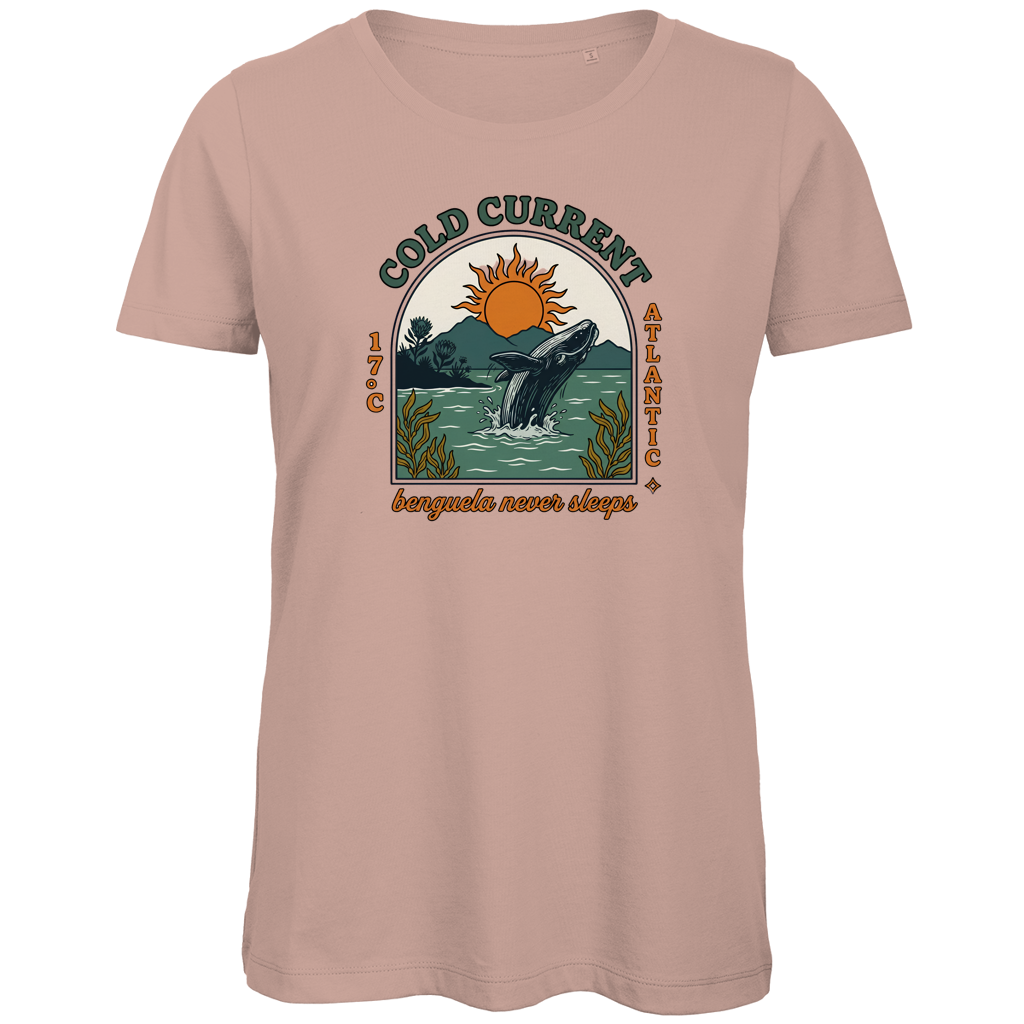 Damen Premium Bio T-Shirt 70s Cold Current
