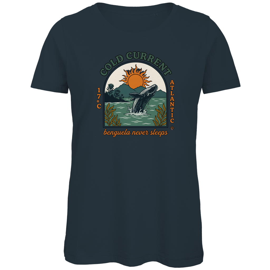 Damen Premium Bio T-Shirt 70s Cold Current