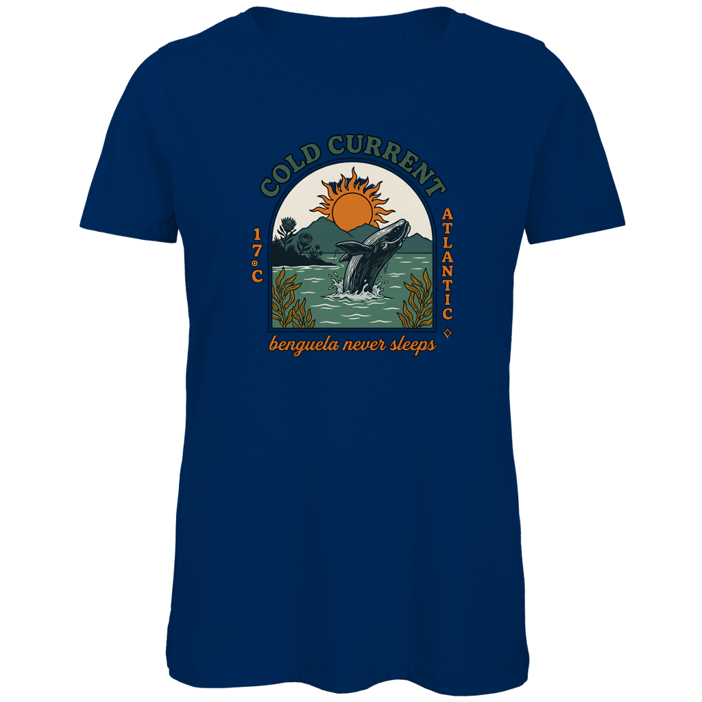 Damen Premium Bio T-Shirt 70s Cold Current