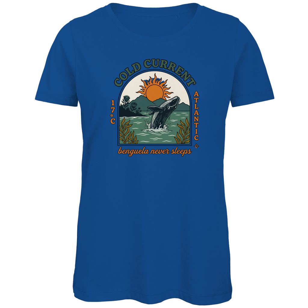 Damen Premium Bio T-Shirt 70s Cold Current