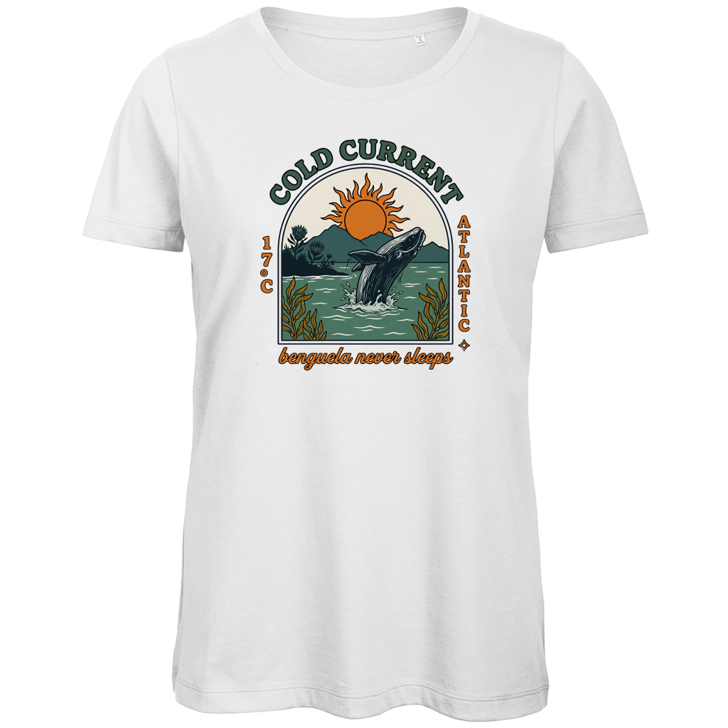 Damen Premium Bio T-Shirt 70s Cold Current