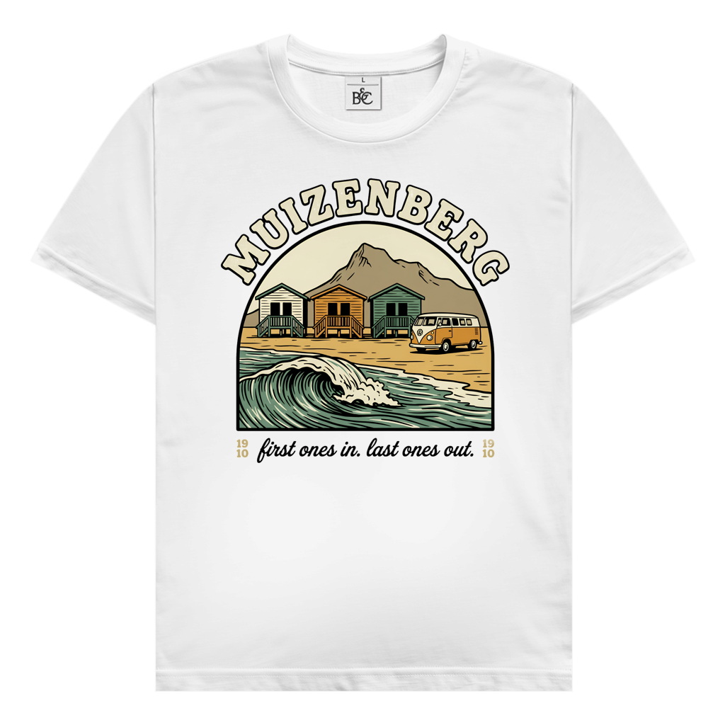 Herren T-Shirt 70's Muizenberg