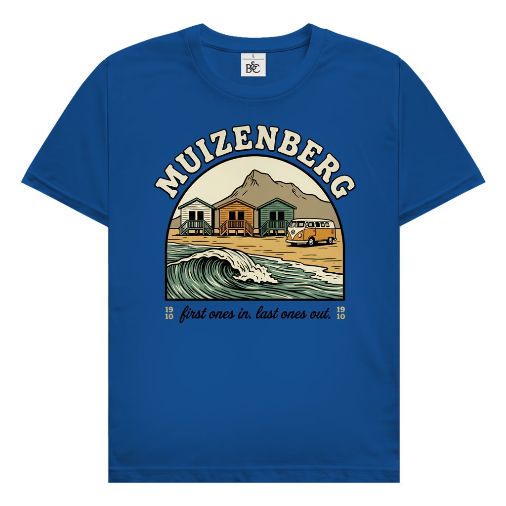 Herren T-Shirt 70's Muizenberg