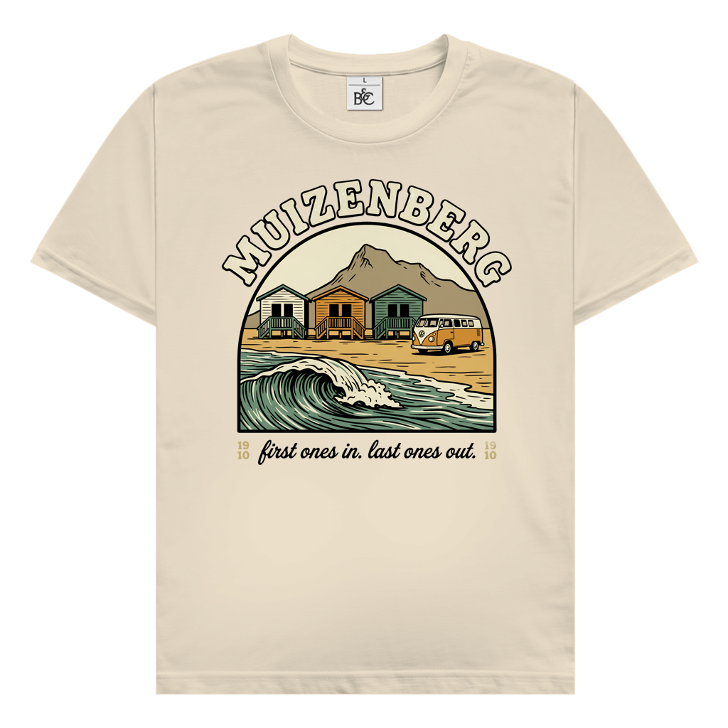 Herren T-Shirt 70's Muizenberg