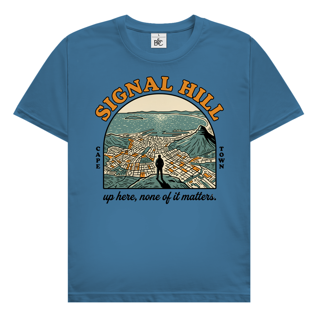 Herren T-Shirt 70's Signal Hill