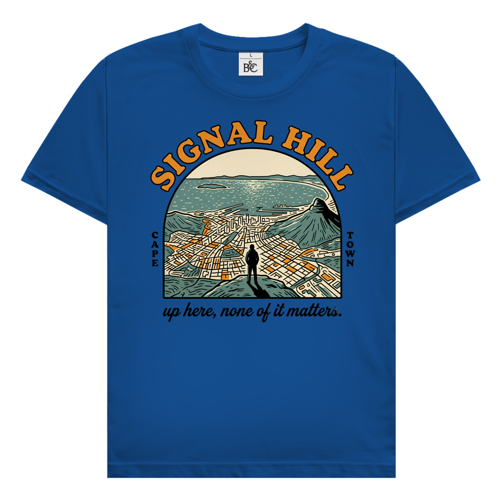 Herren T-Shirt 70's Signal Hill