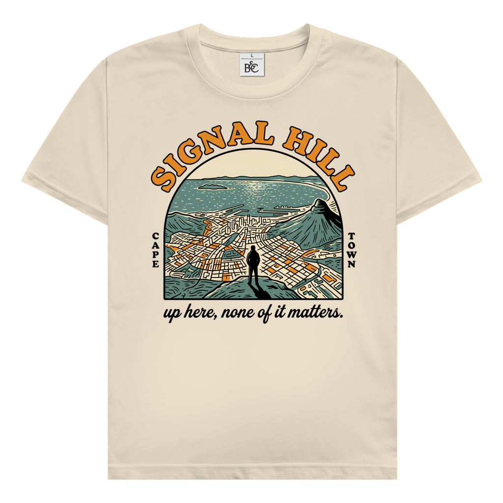 Herren T-Shirt 70's Signal Hill