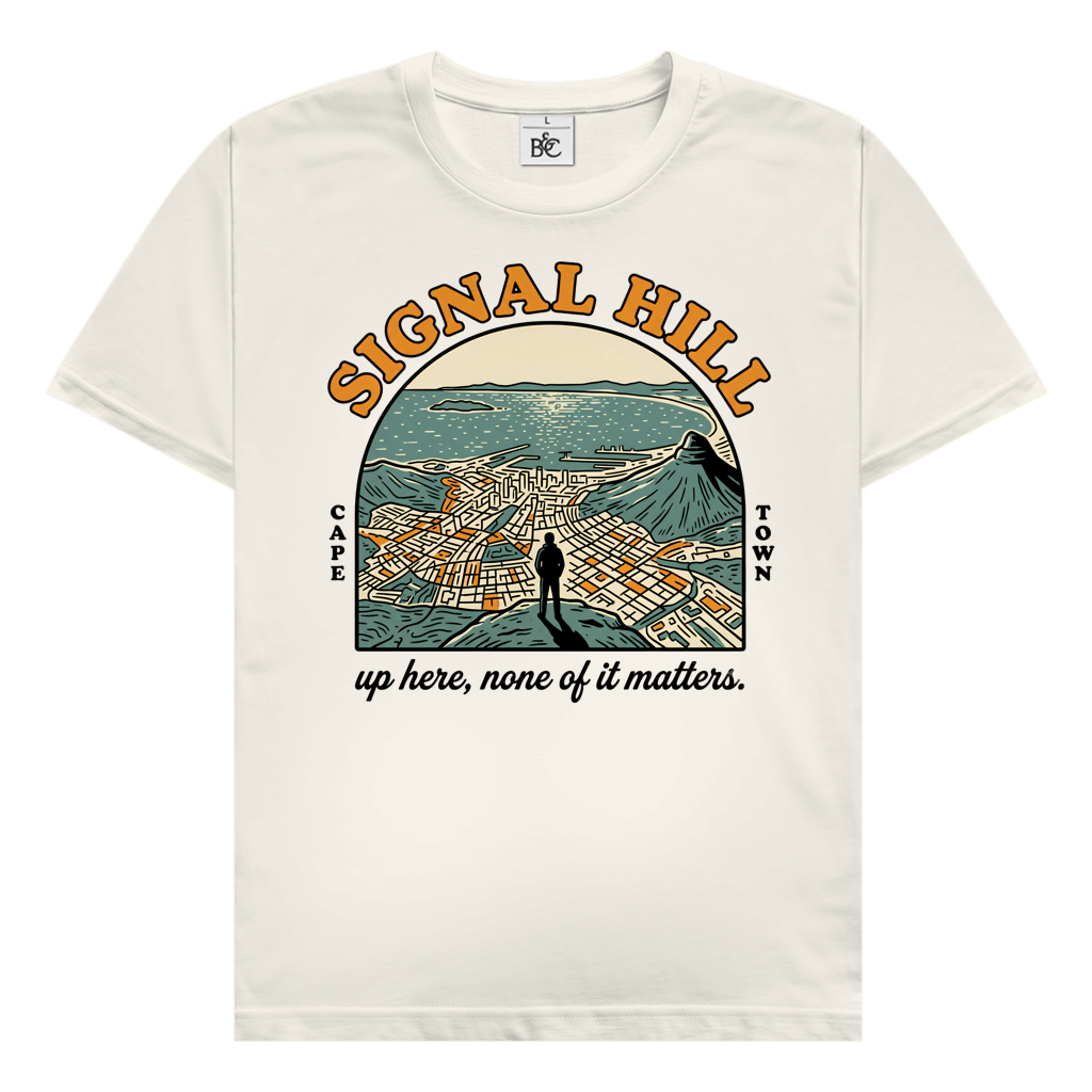 Herren T-Shirt 70's Signal Hill