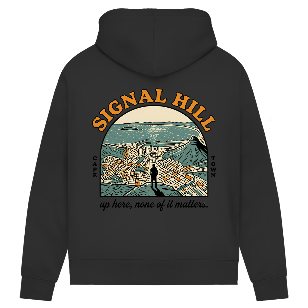 Damen Premium Bio Hoodie 70's Signal Hill