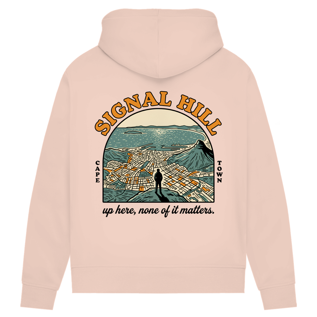 Damen Premium Bio Hoodie 70's Signal Hill